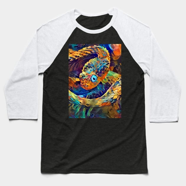 magic viper Baseball T-Shirt by hustlart